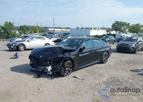 2021 BMW 540 xDrive from USA, damaged, VIN WBA73BJ05MWX34763